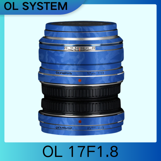 Lentes Olympus OL17F1.8 - Pele câmera, adesivo câmera - com alta resistência a arranhões, à prova d'água e com design elegante.